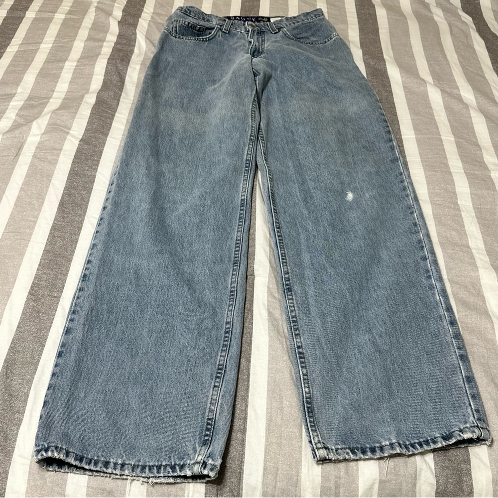 Vintage 1996 Levi’s Silvertab Baggy Jeans 29x34 (29x33) Light Wash Made In USA
